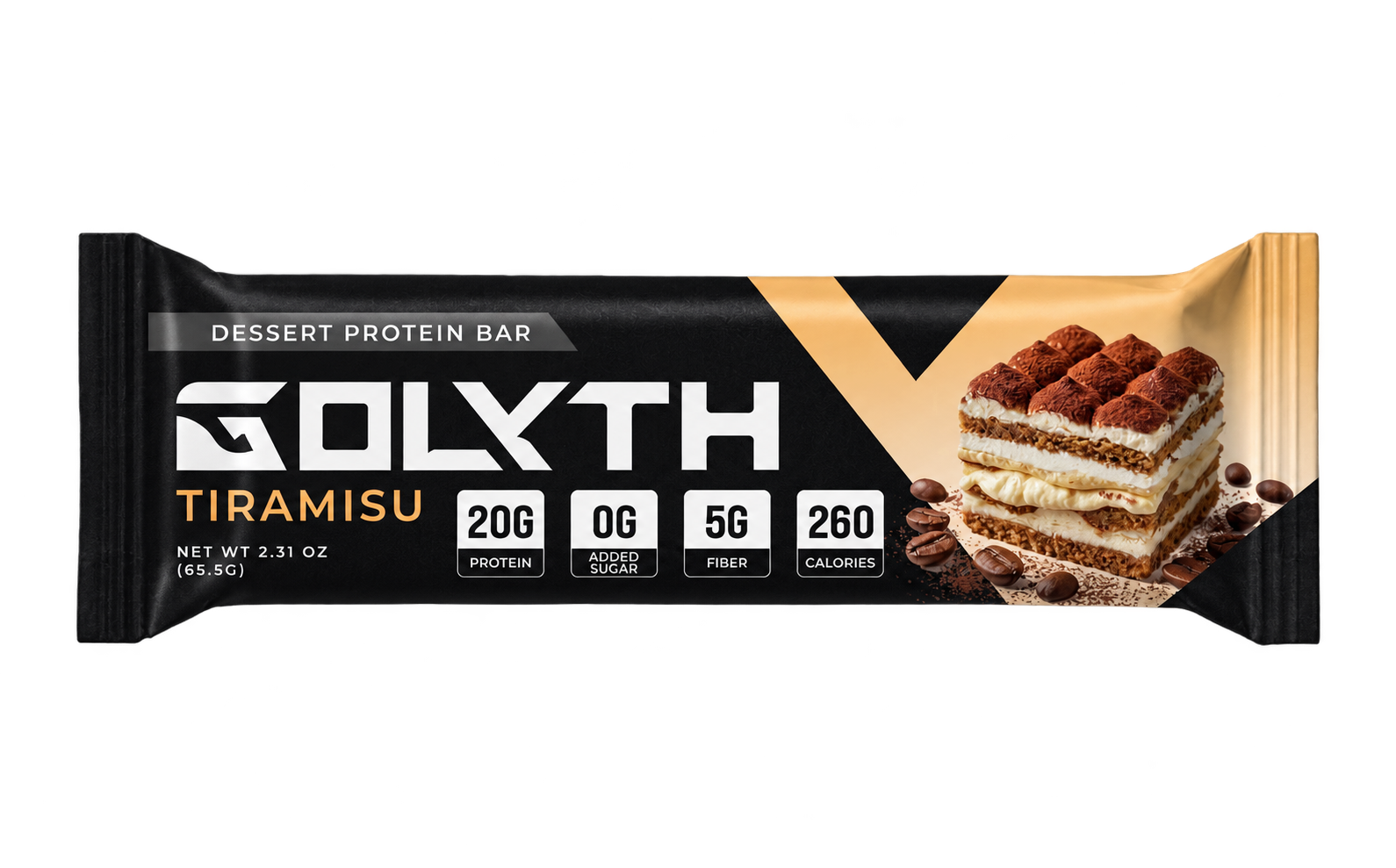 GOLYTH Tiramisu Protein Bar
