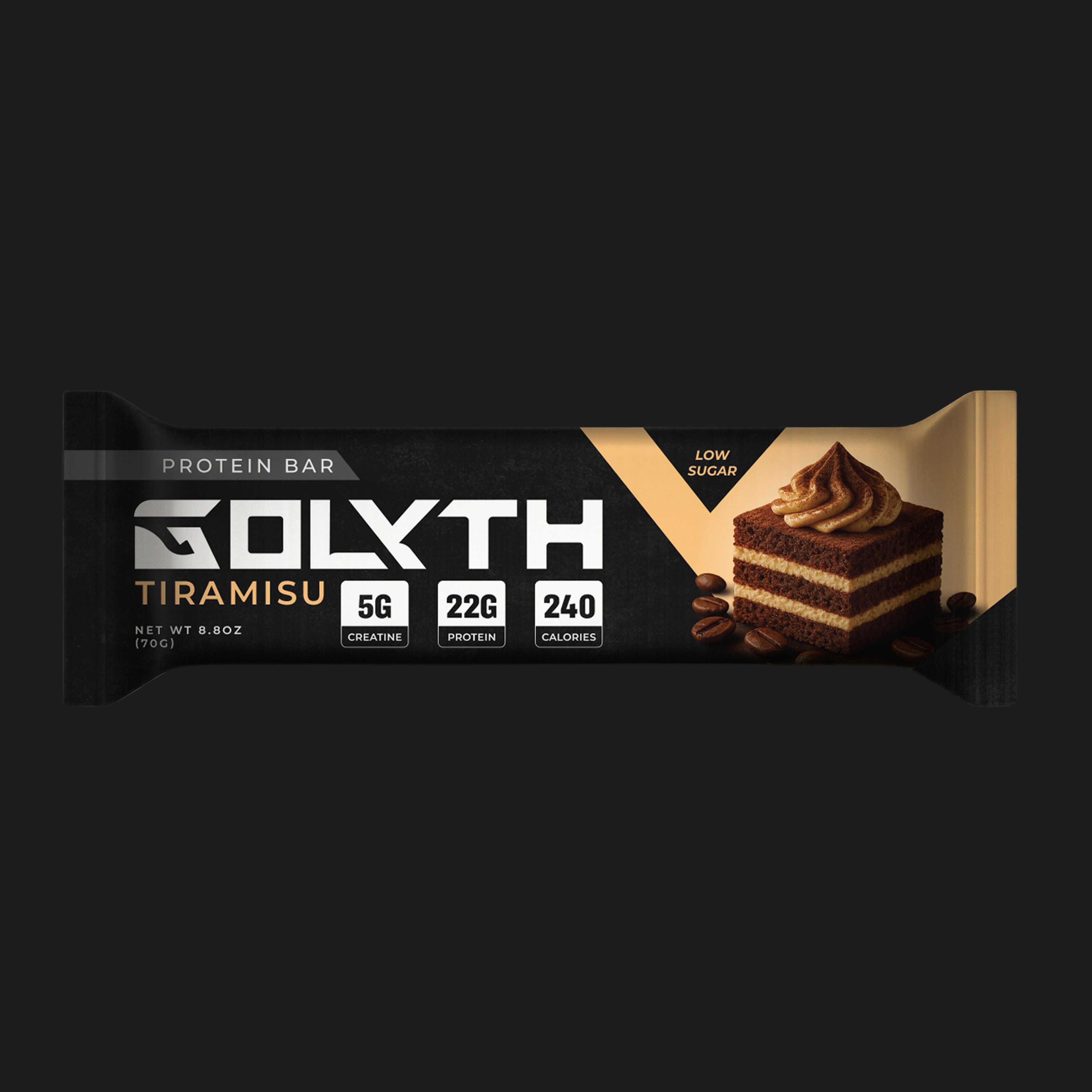 GOLYTH Tiramisu Protein Bar